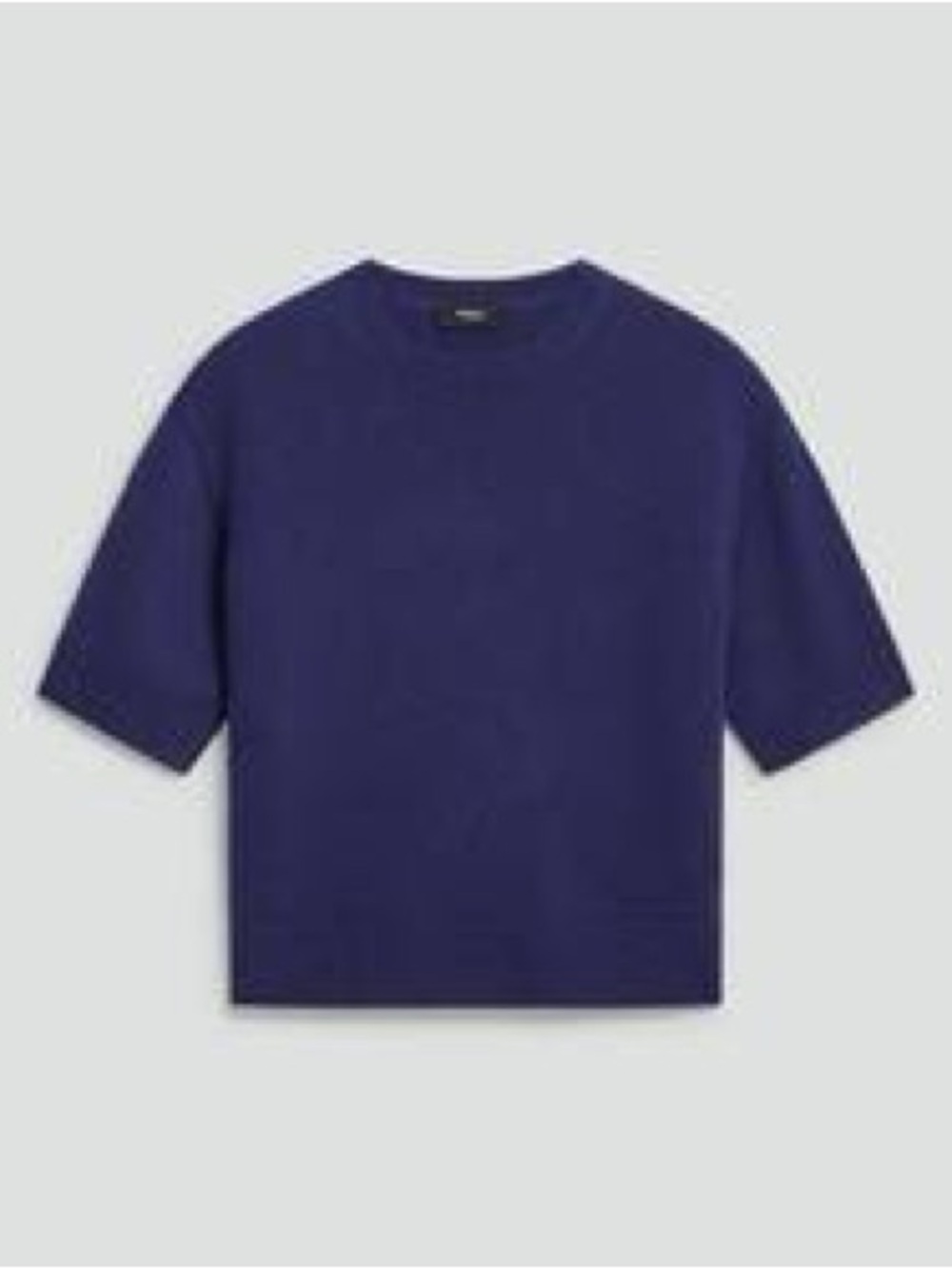 NWT Theory Cashmere Cropped Tee
